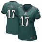 Alshon Jeffery #17 Philadelphia Eagles Game Player Jersey Women's Midnight Green Size S