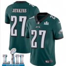 Malcolm Jenkins #27 Philadelphia Eagles Limited Player Jersey Men's Midnight Green Size XXL