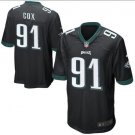 Fletcher Cox #91 Philadelphia Eagles Game Player Jersey Men's Black Size S