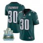 Corey Clement #30 Philadelphia Eagles Limited Player Jersey Men's Midnight Green Size XXL