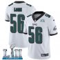 Chris Long #56 Philadelphia Eagles Limited Player Jersey Men's White Size L