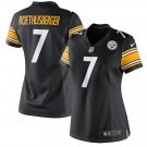Ben Roethlisberger #7 Pittsburgh Steelers Limited Player Jersey Women's Black Size S
