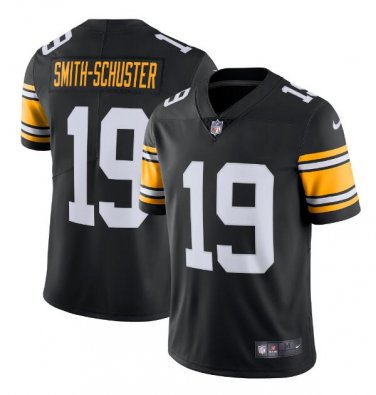 JuJu Smith-Schuster #19 Pittsburgh Steelers Limited Player Jersey Men's Black Size M