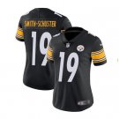 JuJu Smith-Schuster #19 Pittsburgh Steelers Limited Player Jersey Women's Black Size L