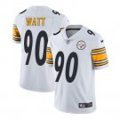 T.J Watt #90 Pittsburgh Steelers Limited Player Jersey Men's White Size XL