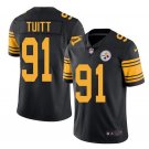 Stephon Tuitt #91 Pittsburgh Steelers Limited Player Jersey Men's Black Size M