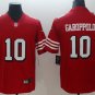 Jimmy Garoppolo #10 San Francisco 49ers Rush Limited Player Jersey Men's Red Size XXXL