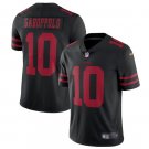 Jimmy Garoppolo #10 San Francisco 49ers Limited Player Jersey Men's Black Size XXL