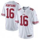 Joe Montana #16 San Francisco 49ers Limited Player Jersey Men's White