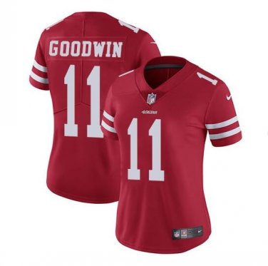 Marquise Goodwin #11 San Francisco 49ers Limited Player Jersey Women's Red