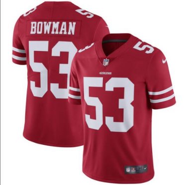 NaVorro Bowman #53 San Francisco 49ers Limited Player Jersey Men's Red