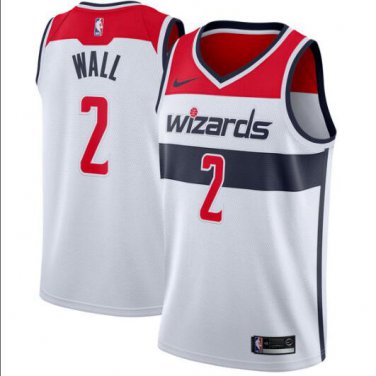 John Wall #2 Washington Wizards Swingman Men's Jersey White - Association