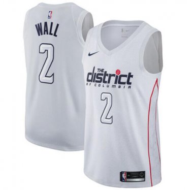 John Wall #2 Washington Wizards Men's Jersey White - Association