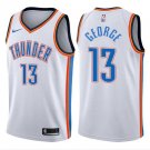 Paul George #13 Oklahoma City Thunder Swingman Men's Jersey White