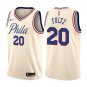 Markelle Fultz #20 Philadelphia 76ers City Edition Men's Jersey Natural