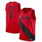 Damian Lillard #0 Portland Trail Blazers Swingman Men's Jersey Red Icon Stitched