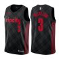 C.J. McCollum #3 Portland Trail Blazers City Edition Men's Jersey Black