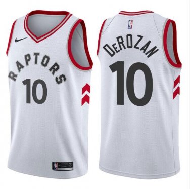 DeMar DeRozan #10 Toronto Raptors Swingman Men's Jersey White Stitched