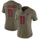 Larry Fitzgerald #11 Arizona Cardinals Limited Player Jersey Women's Olive
