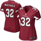Tyrann Mathieu #32 Arizona Cardinals Game Player Jersey Women's Red