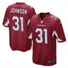 David Johnson #31 Arizona Cardinals Game Player Jersey Men's Cardinal