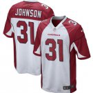 David Johnson #31 Arizona Cardinals Game Player Jersey Youth White