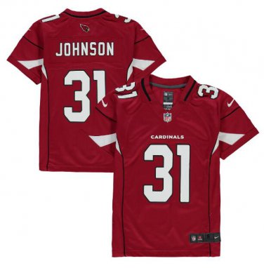 David Johnson #31 Arizona Cardinals Game Player Jersey Youth Cardinal