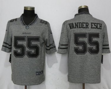 Leighton Vander Esch #55 Dallas Cowboys Limited Player Jersey Men's Gray