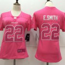Emmitt Smith #22 Dallas Cowboys Limited Player Jersey Women's Pink