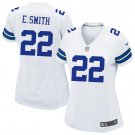 Emmitt Smith #22 Dallas Cowboys Game Player Jersey Women's White