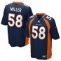 Von Miller #58 Denver Broncos Game Player Jersey Men's Navy Blue