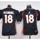 Peyton Manning #18 Denver Broncos Game Player Jersey Youth Navy