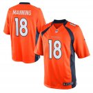 Peyton Manning #18 Denver Broncos Limited Player Jersey Youth Orange