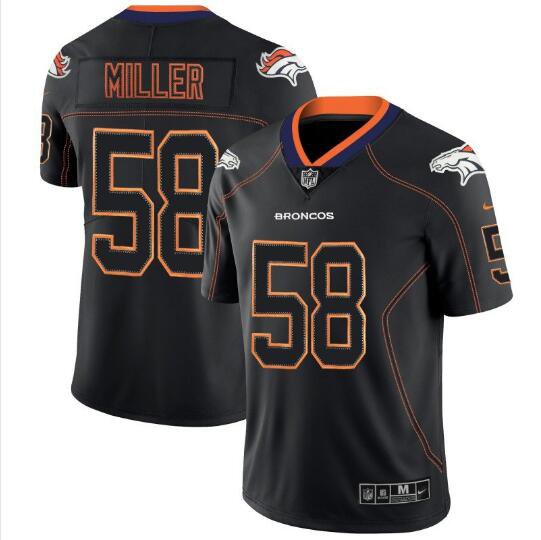 Von Miller #58 Denver Broncos Limited Player Jersey Men's Black