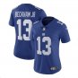 Odell Beckham Jr #13 New York Giants Limited Player Jersey Women's Royal
