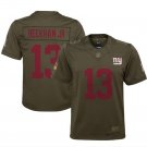 Odell Beckham Jr #13 New York Giants Limited Player Jersey Youth Olive