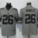 Saquon Barkley #26 New York Giants Limited Player Jersey Men's Gray