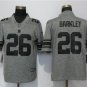 Saquon Barkley #26 New York Giants Limited Player Jersey Men's Gray