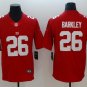 Saquon Barkley #26 New York Giants Limited Player Jersey Men's Red