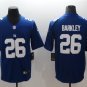 Saquon Barkley #26 New York Giants Limited Player Jersey Men's Royal
