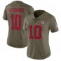 Eli Manning #10 New York Giants Limited Player Jersey Women's Olive