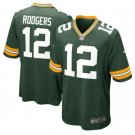 Aaron Rodgers #12 Green Bay Packers Game Player Jersey Men's Green