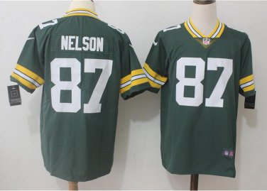Jordy Nelson #87 Green Bay Packers Limited Player Jersey Men's Green