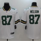 Jordy Nelson #87 Green Bay Packers Limited Player Jersey Men's White