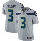 Russell Wilson #3 Seattle Seahawks Limited Player Jersey Men's Gray