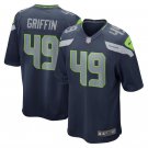 Shaquem Griffin #49 Seattle Seahawks Game Player Jersey Men's College Navy