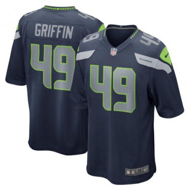 Shaquem Griffin #49 Seattle Seahawks Game Player Jersey Men's College Navy