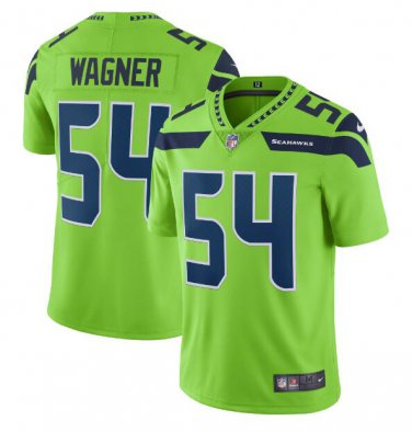 Bobby Wagner #54 Seattle Seahawks Limited Player Jersey Men's Neon Green
