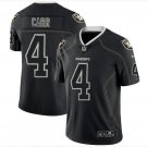 Derek Carr #4 Oakland Raiders Color Rush Limited Player Jersey Men's Black