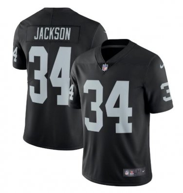 Bo Jackson #34 Oakland Raiders Limited Player Jersey Men's Black